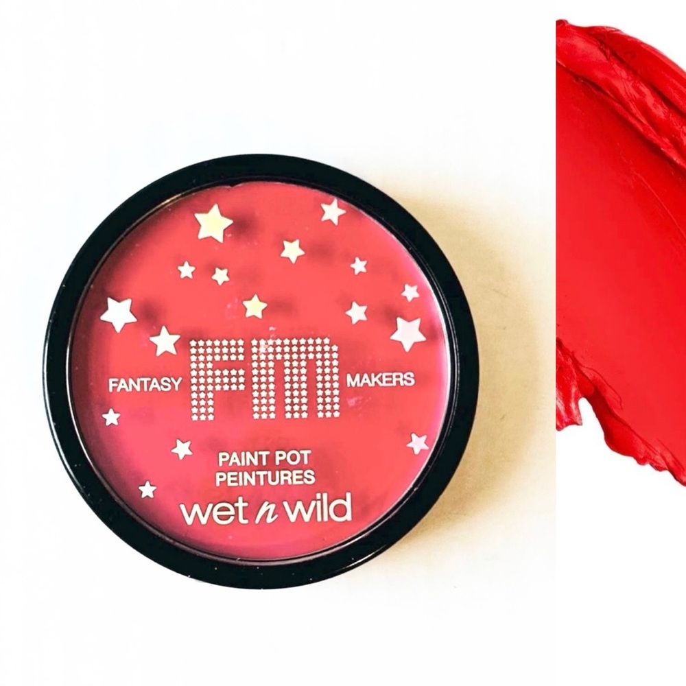 ⭐️5 For 25⭐️ Wet n Wild Paint Pot Red